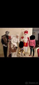 Mikuláš , čert a anděl