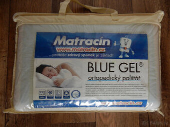 Polštář z paměťové pěny a gelem 60x40cm Matracín