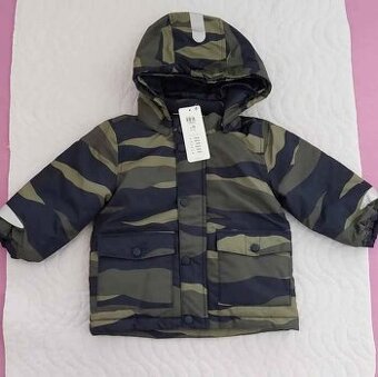 Lindex nepromokavá zateplená nová bunda vel. 92