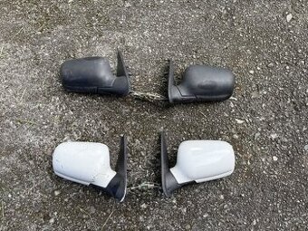 Zrcátka Škoda Felicia - bílé, černé.