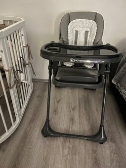 jídelní židlička 2v1 s hrazdou Kinderkraft