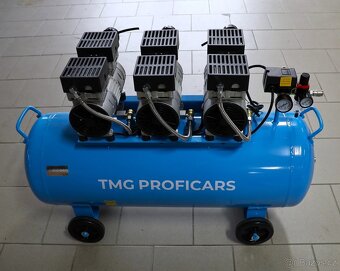 Bezolejový kompresor 100L, 485l /min, 8 Bar