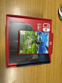 Nintendo switch 2 + zelda ( s pouzdrem)