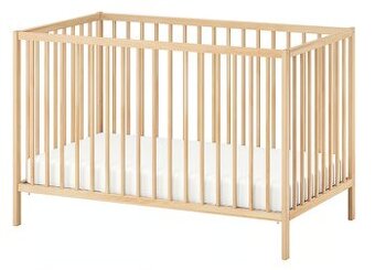 Dětská postýlka Ikea Singlar, buk, 60x120 cm