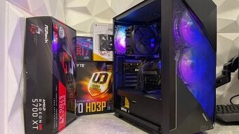 Herní PC I7 8700 / RX 5700 XT / DDR4 16 GB / 500 GB