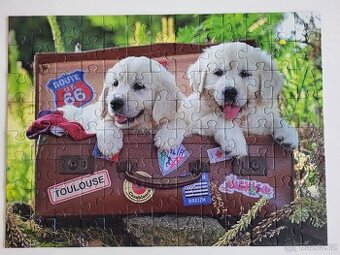 Puzzle " Roztomilí pejsci" 6+