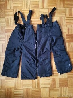 Dětské lyžařské kalhoty vel. 110/116