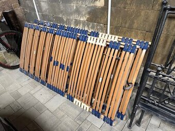 Polohovací lamelové rošty 90×200 cm – 2 ks