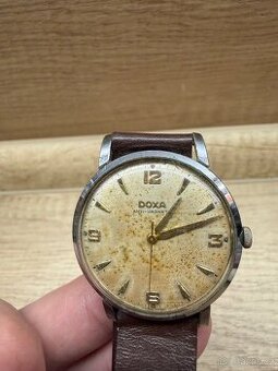 Staré hodinky Doxa, funkční