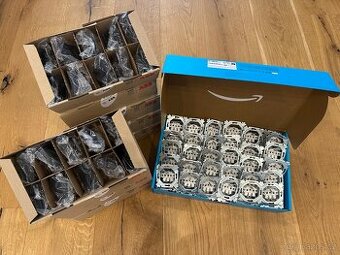 Zásuvky ABB Future Linear - mechová černá