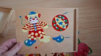 Dřevěná provlékačka