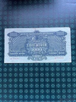 1000 K 1944 Neperforovana