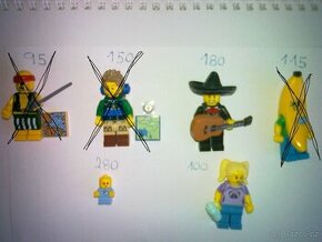 PRODÁM ORIGINAL LEGO FIGURKY SBĚRATELSKÉ 16.SERIE