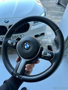 Prodam M-PAKET volant BMW F modely, výhřev, pádla, vibrace - 1