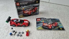 Lego 75886 Ferrari, vyměnitelné disky kol, stav 9/10