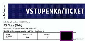 MS 2024 IIHF HOKEJ- FINAL DEN- ZLATO A BRONZ - TOP místa