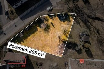 Prodej, pozemky/zahrada, 895 m2, Červený Újezd 8, 33023 Zbůc