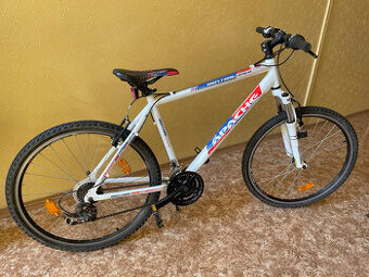 Juniorské horské kolo MTB Apache Mustang 15,5" bílá barva