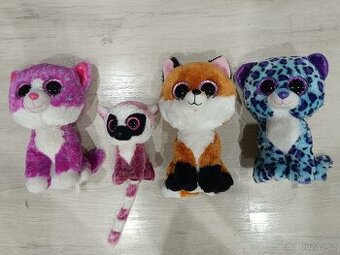 Plyšáci TY 24 cm + menší lemur zdarma