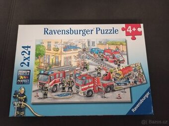 Ravensburger puzzle, motiv hasiči