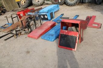 Zetor 6911 7211kapotáž maska kapota boky rám