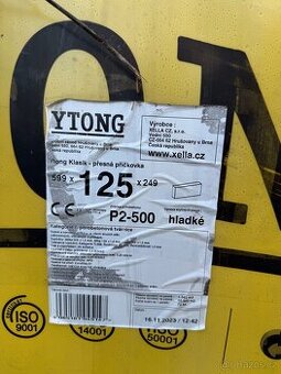 Ytong 125 příčkovky