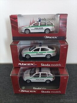 Modely Škoda Abrex POLICIE 1:43