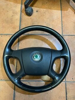 Škoda Fabia Octavia kožený volant