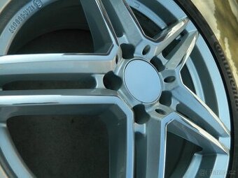 alu kola 5x112 + letní pneu Continental 7mm,r17