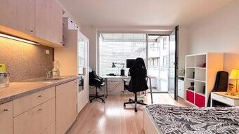 Pronájem 1+kk s balkonem na ul.Lidická, Brno - Veveří