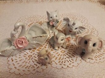 Porcelánová zvířata