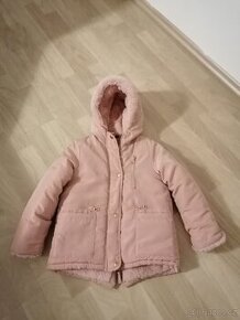 Dívčí zimní bunda vel. 110