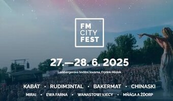 Dvoudenní náramky na FM City Fest 2025