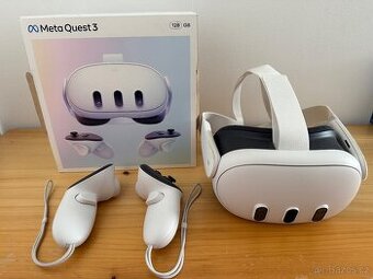 Meta Quest 3 (zakoupeno 27.3.2025)