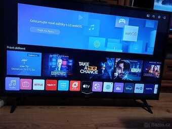 4K Smart LG 43UN73003LC -úhlopříčka 109cm