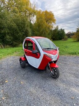 Elektrická tříkolka Elblesk bez řidičáku verze 25 km/h