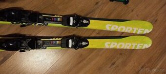 Dětské sjezdové lyže SPORTEN  + hůlky