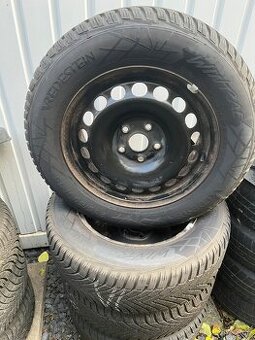 215/60 R16 + Disky  zimní pneu 5x112