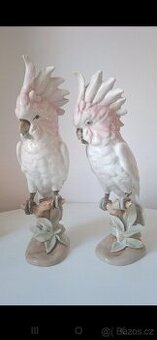 Porcelánoví papoušci Royal Dux