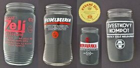 Koupím zavařovací sklenice (retro) OMNIA s potiskem.