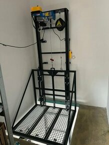 Stavební Plošinový výtah ke zdi vrátek zvedák