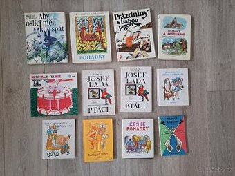 Dětské, pohádkové knihy - Lada, Erben, Němcová, Doskočilová