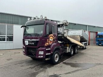 MAN TGS 26.500 6x4 + Schwarzmuller tandem / 303tkm / Boardm.