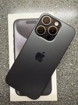 Iphone 15 Pro 128GB Black Titanium TOP STAV
