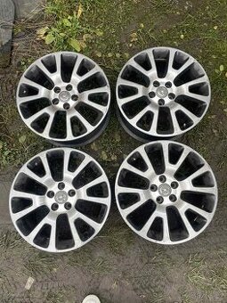 Opel Zafira, Meriva 5x110 18 bez pneumatik zutá ALU kola ...