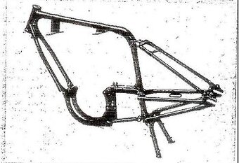 Koupím motocyklový rám