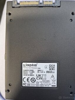NOVÝ- notebook SSD- Kingston A400 960GB 7mm