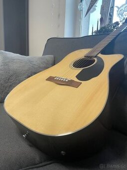 Elektroakustická kytara Fender CD-60SCE WN NAT