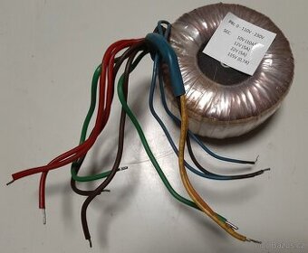 Toroidní transformátor 230V - 10V/12V/22V/115V