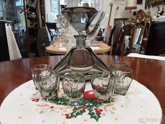 Likérová souprava Art Deco